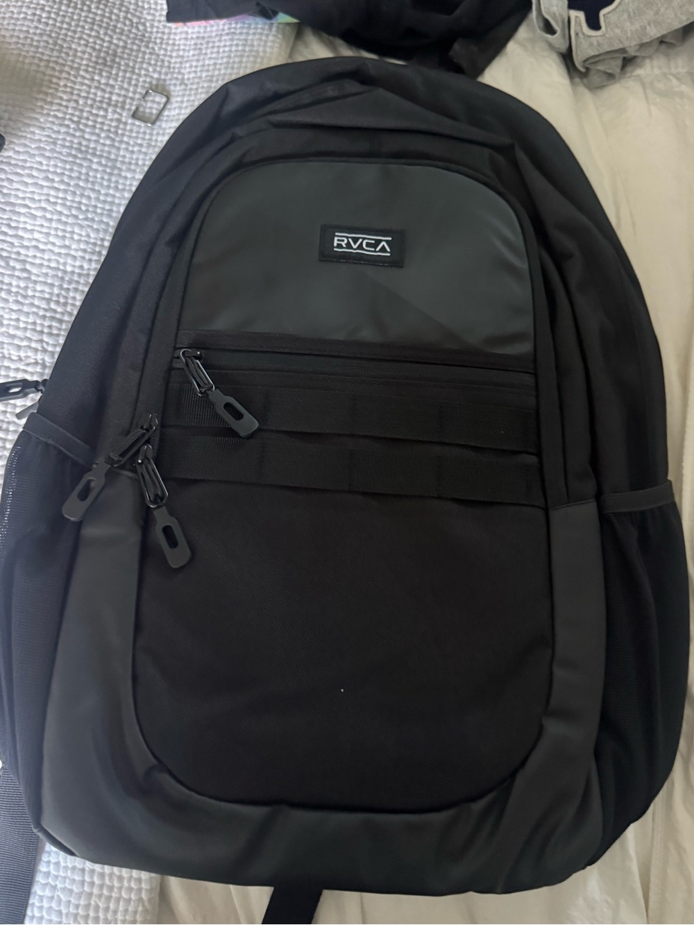 RVCA Black  Men's Backpack - Sleek Everyday Carry